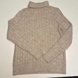 Cozy Beige Turtleneck Sweater by Tag from Aubainerie